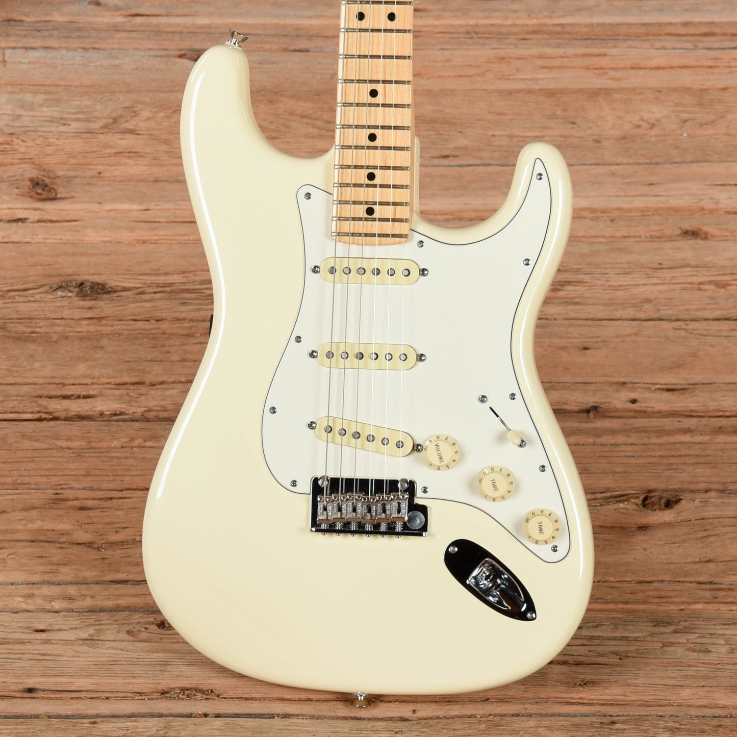 Fender American Standard Stratocaster Olympic White 2015