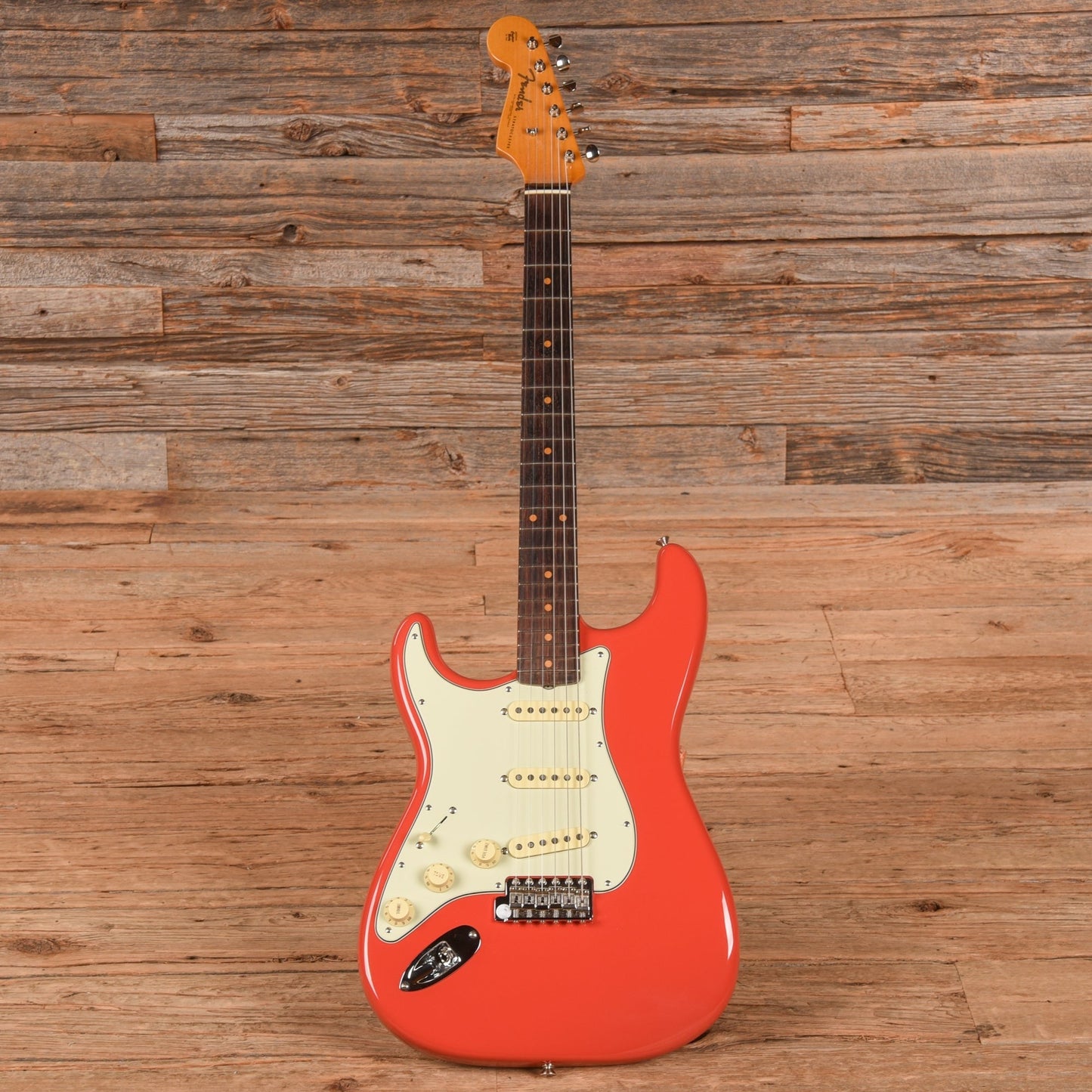 Fender American Vintage II '61 Stratocaster Fiesta Red 2023 LEFTY