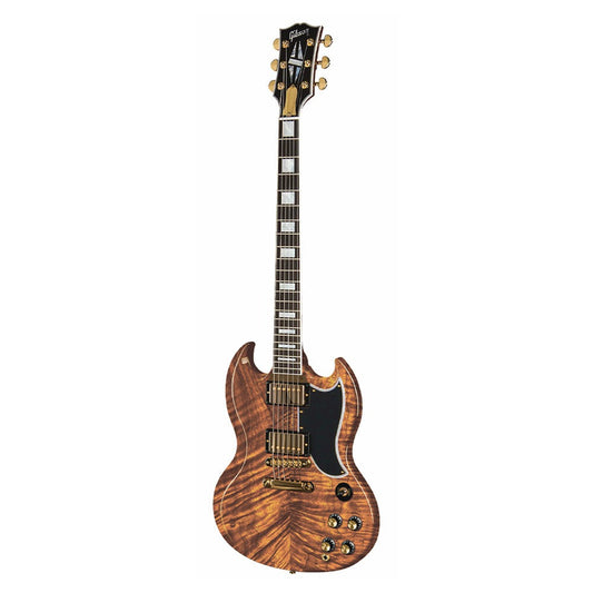 Gibson Custom Shop Limited Edition SG Custom Gloss Walnut w/Koa Top