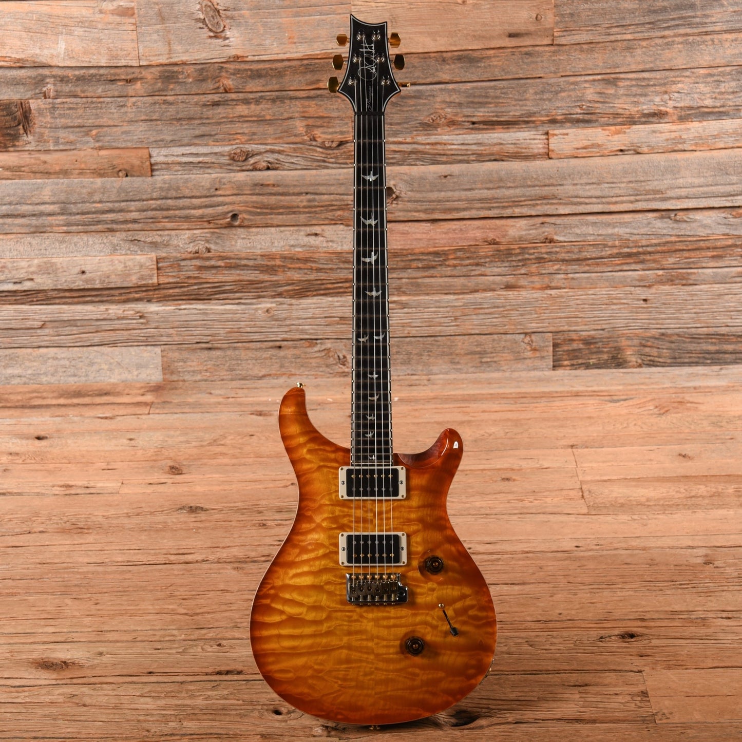 PRS 30th Anniversary Wood Library Custom 24 10-Top Sunburst 2015