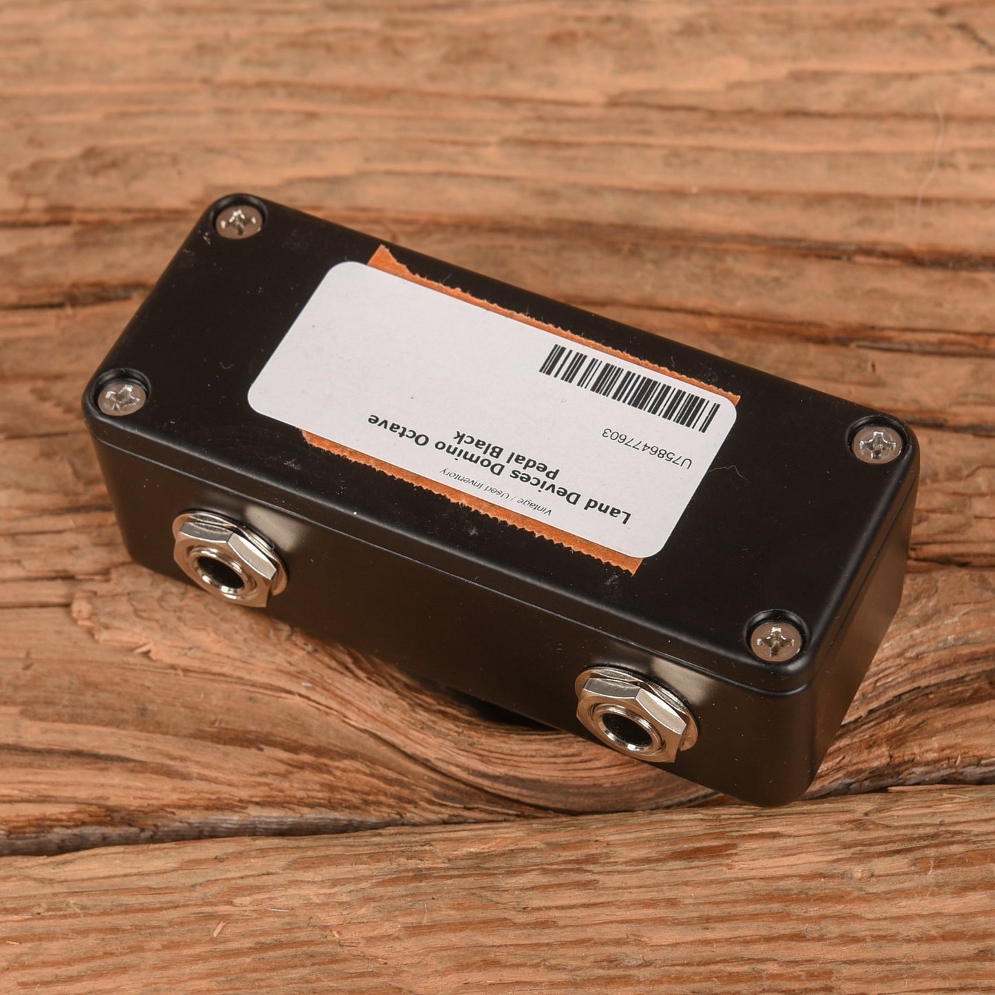 Land Devices Domino Octave Pedal Black