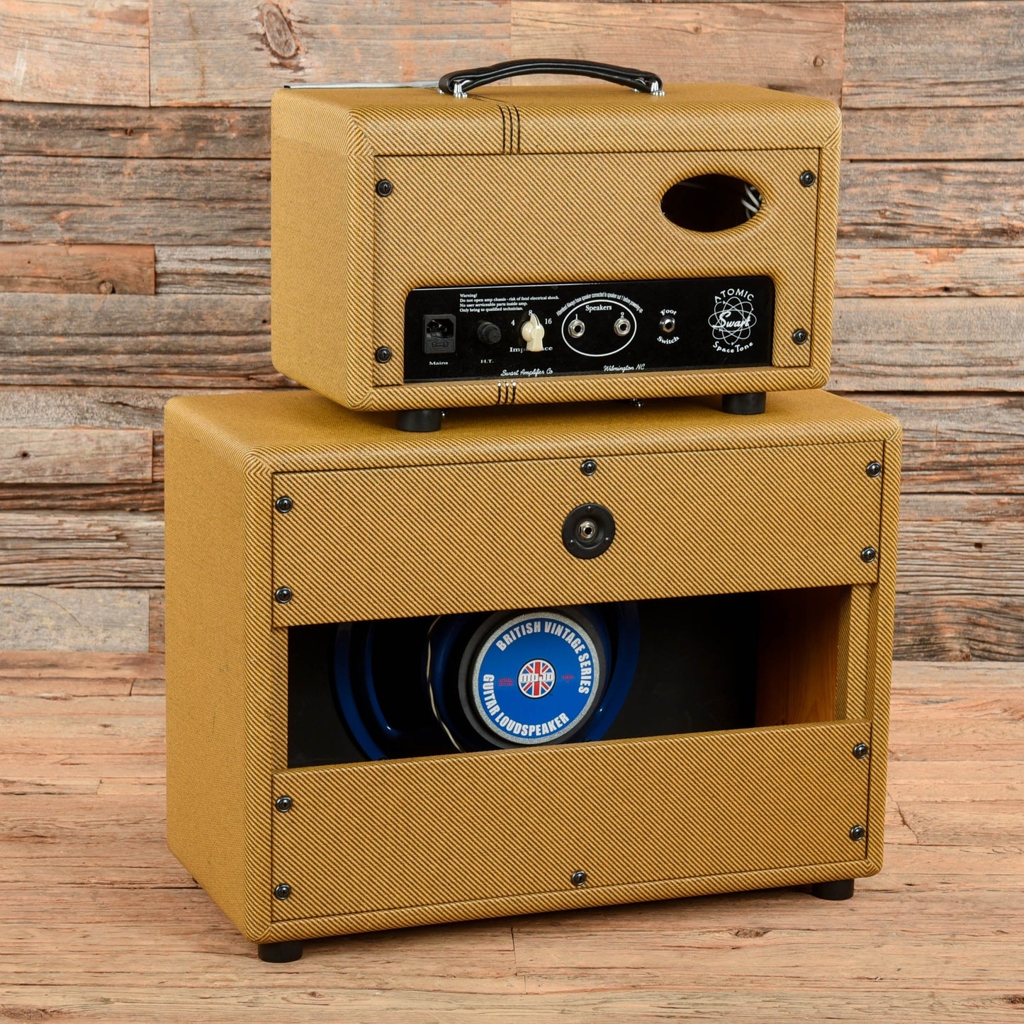 Swart Atomic Space Tone Half Stack w/ Road Case 2010 - John Oates