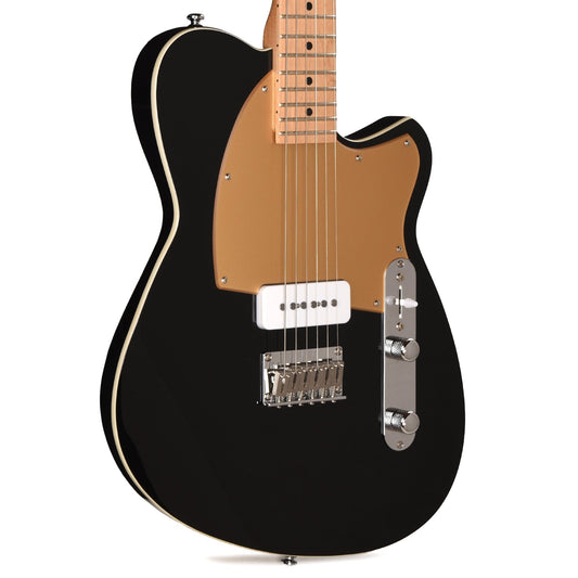 Reverend Charger JR Electric Guitar Midnight Black