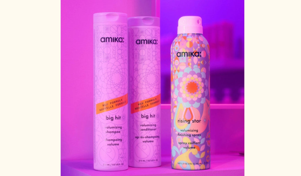 super-sized iconic volume bundle | big hit volumizing shampoo + conditioner + rising star volumizing spray