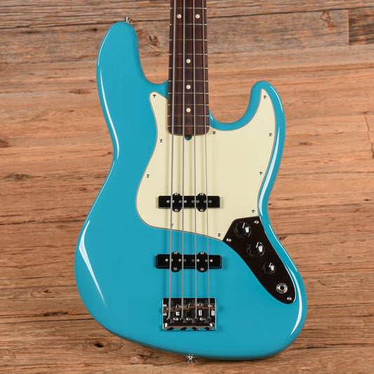 Fender American Professional II Jazz Bass Miami Blue 2024