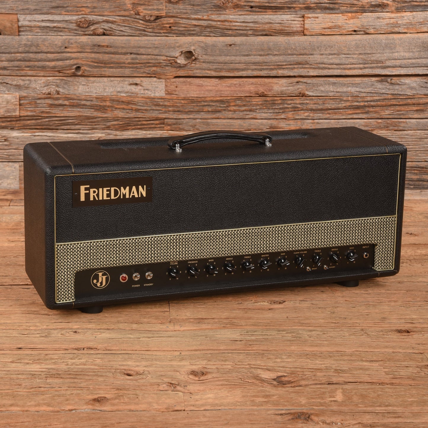 Friedman JJ-100 Jerry Cantrell Signature 2-Channel 100-Watt Guitar Amp Head with Boost Black