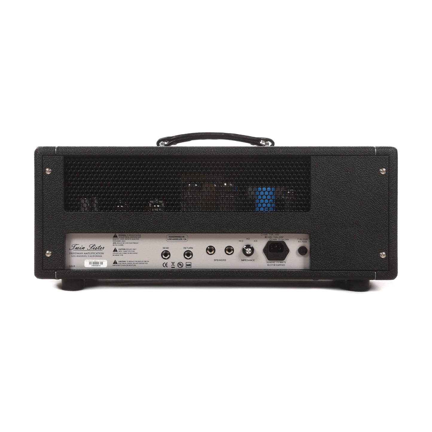 Friedman Twin Sister Head 2-Channel 40W Black w/FX Loop Tube Rectified