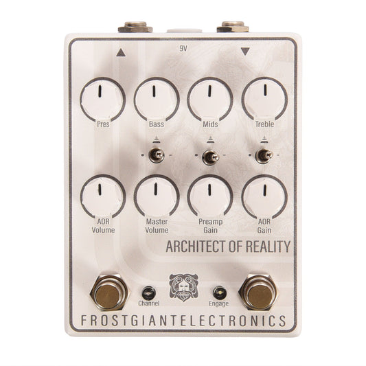 Frost Giant Electronics Architect of Reality Dual Channel Preamp Pedal - Snowblind Edition