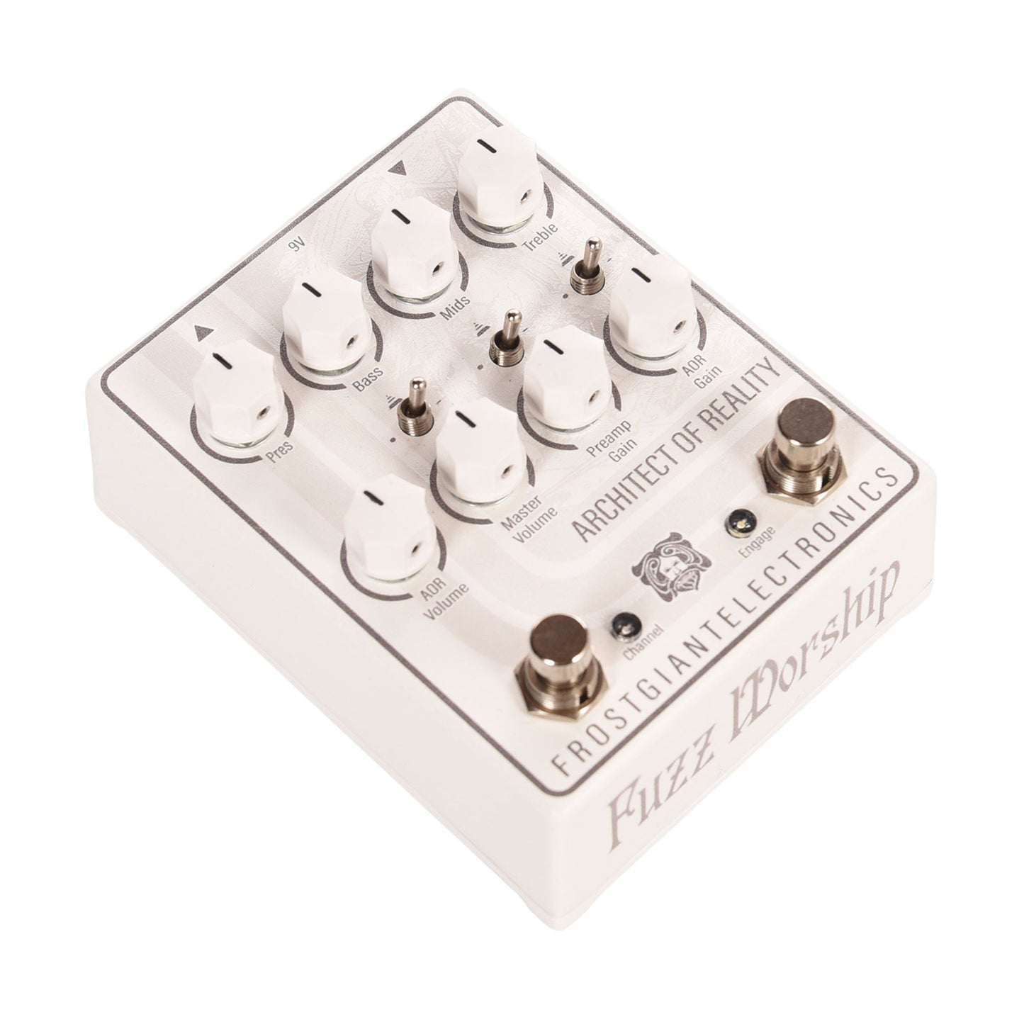 Frost Giant Electronics Architect of Reality Dual Channel Preamp Pedal - Snowblind Edition