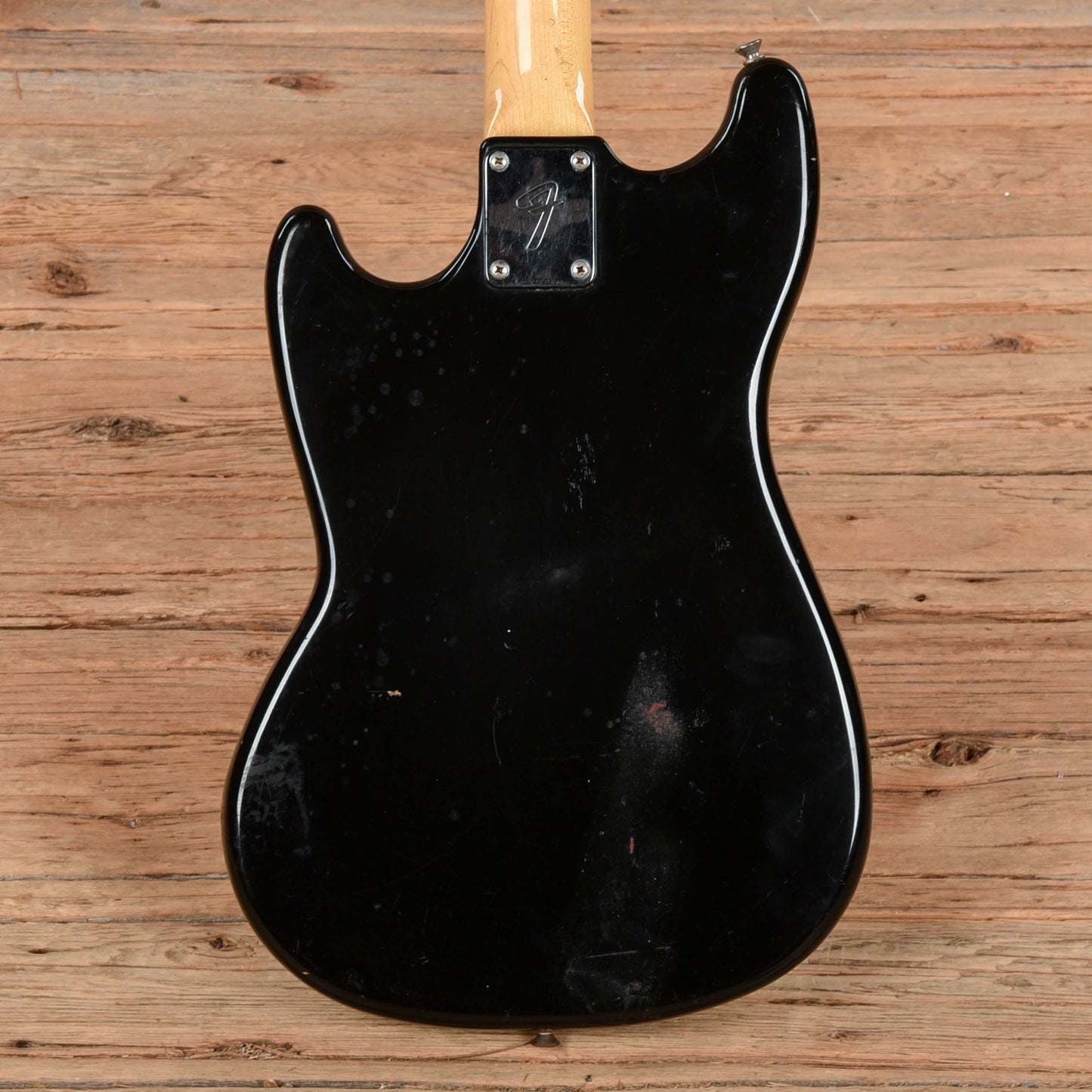 Fender Musicmaster Bass Black 1978