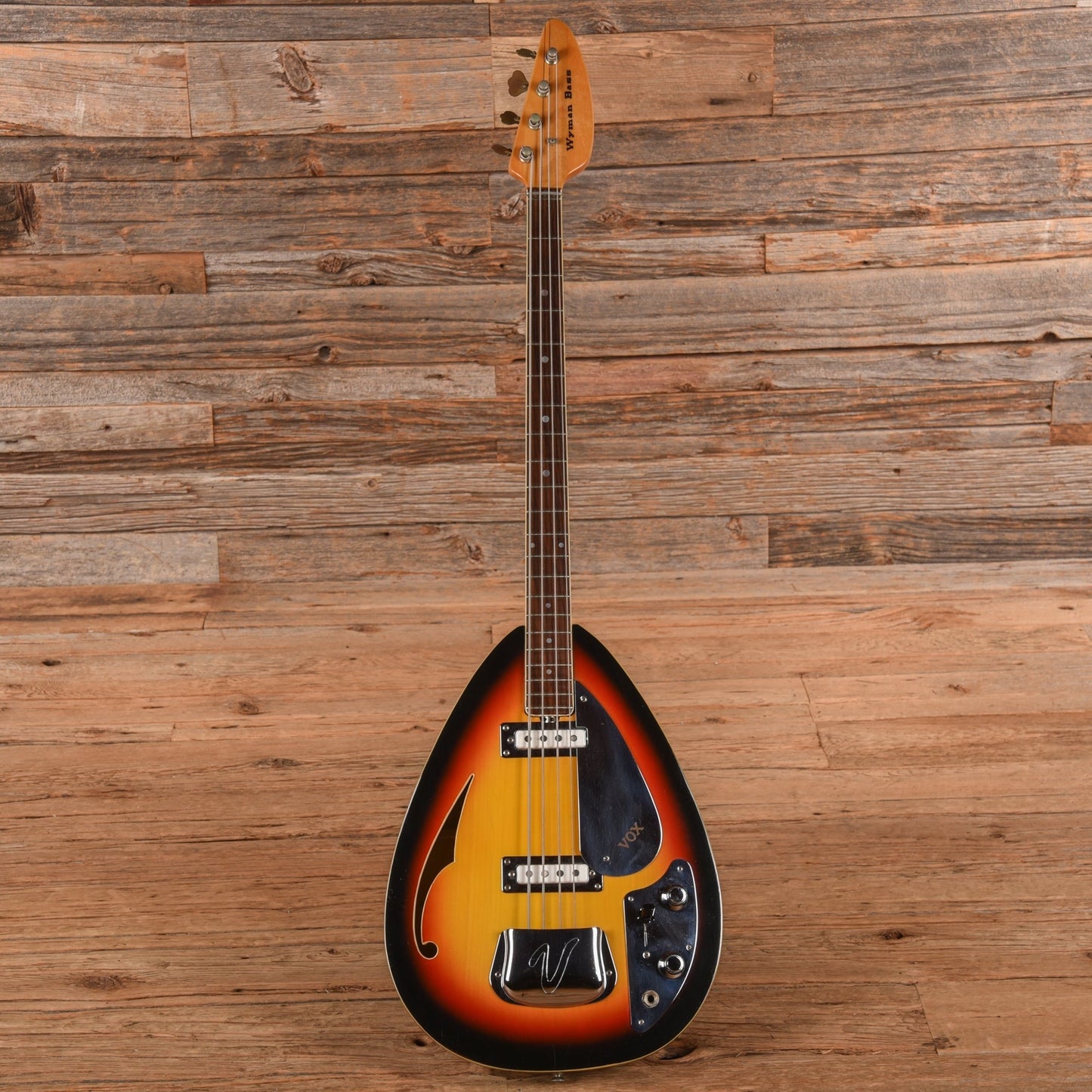 Vox Wyman Bass Sunburst 1960s