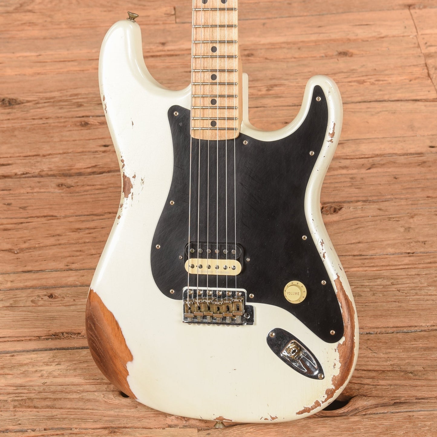 Fender Custom Shop '69 Stratocaster Heavy Relic Faded Frost White 2023