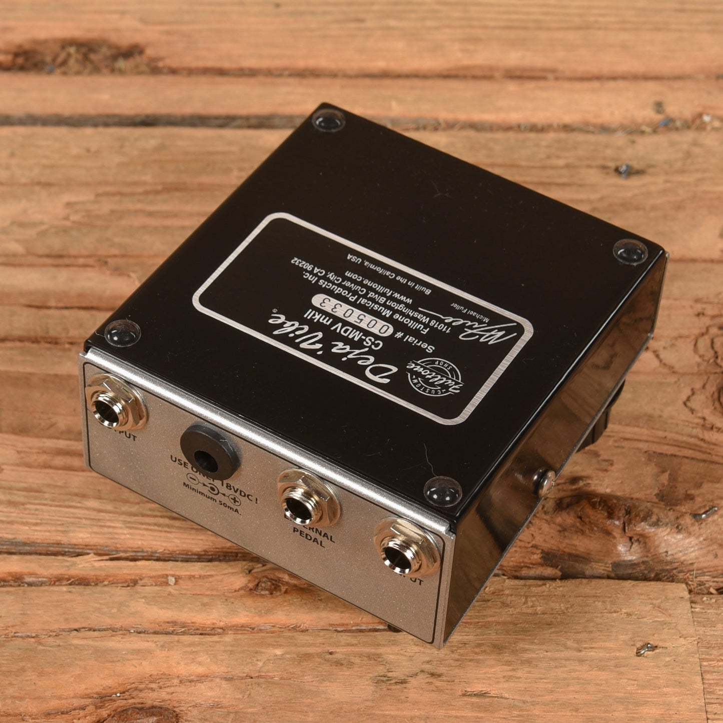 Fulltone CS-MDV MkII Custom Shop Mini Deja Vibe MkII