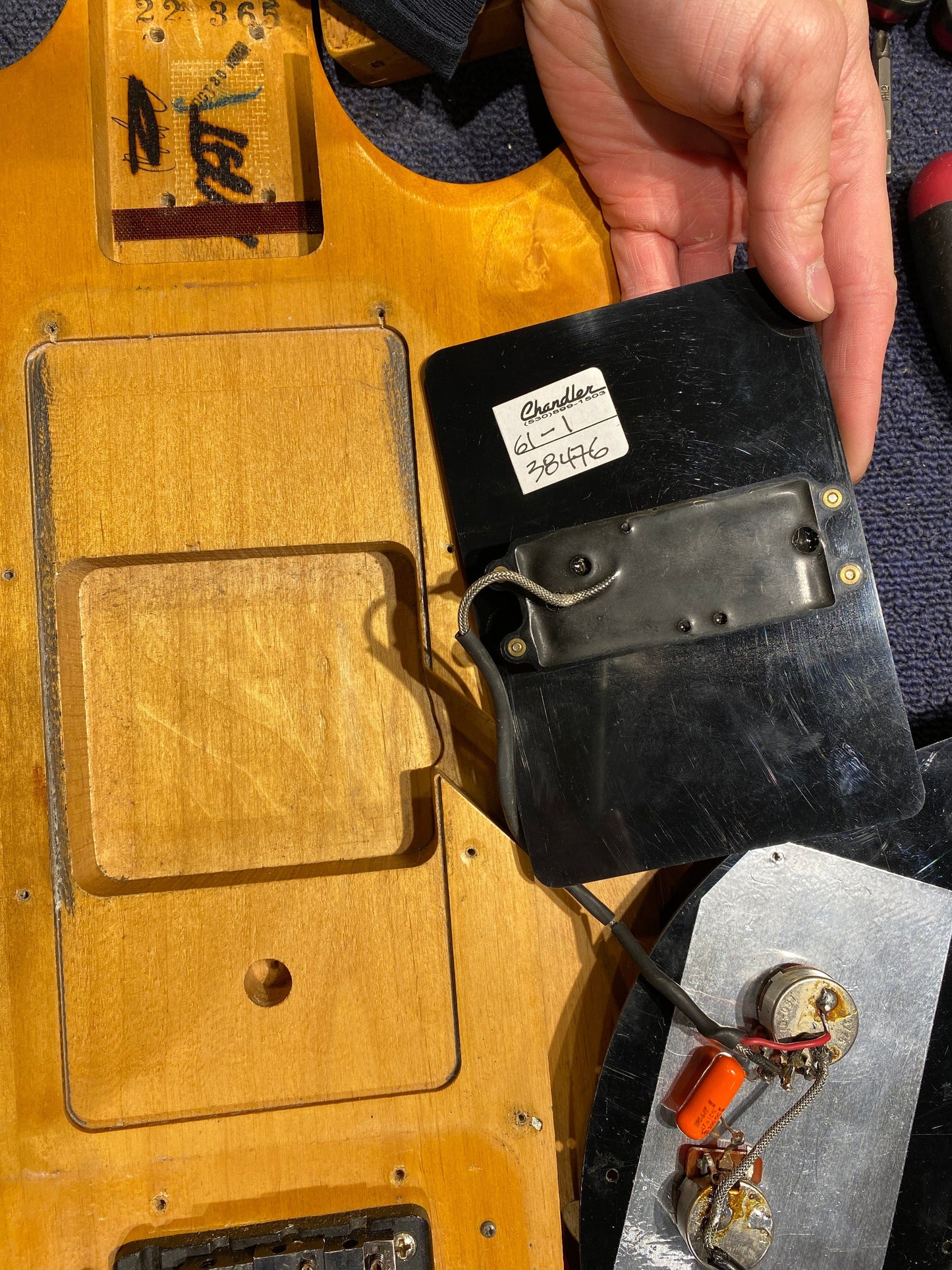 Gibson Grabber Natural 1979