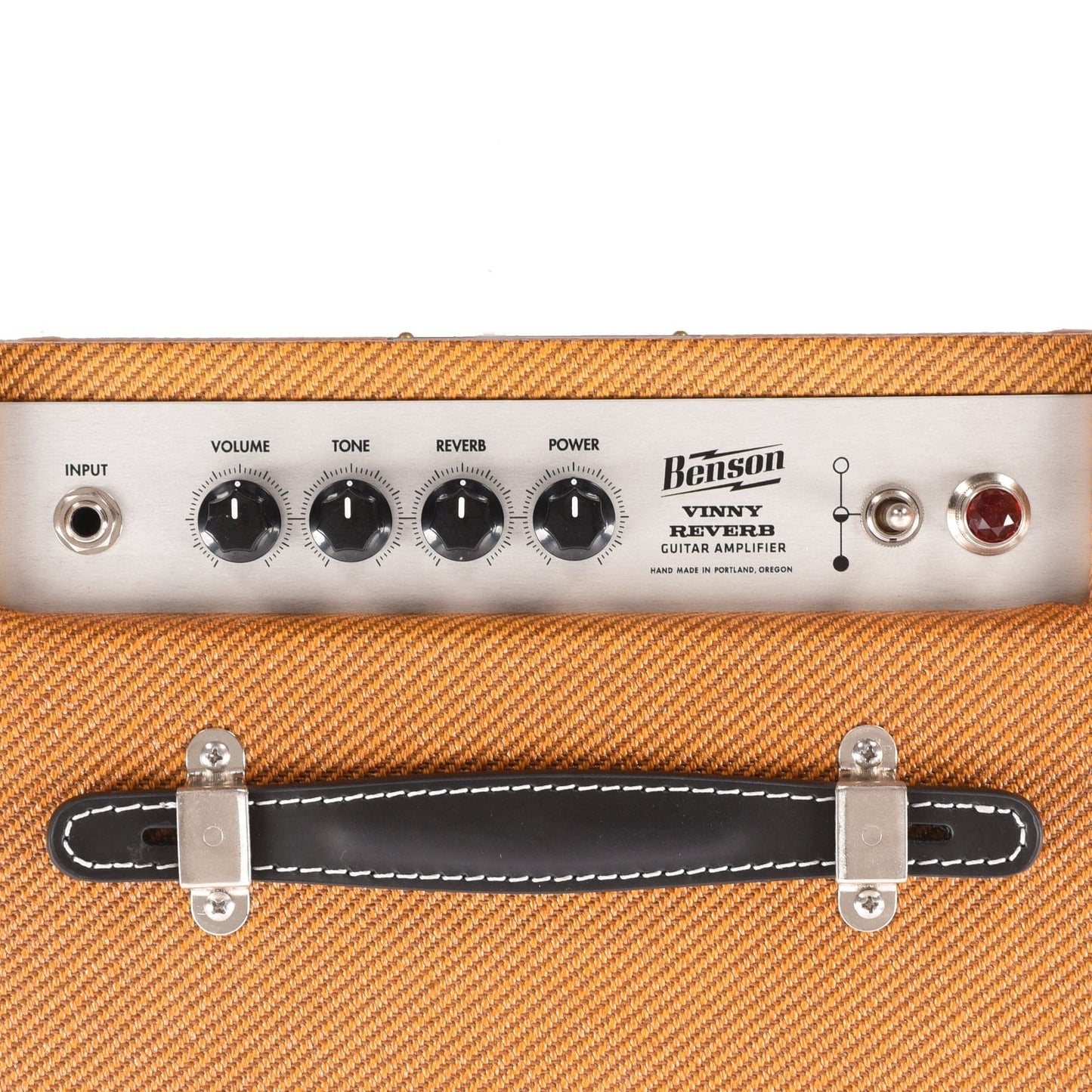 Benson Vinny Reverb 1x10 Combo Amp Tweed w/ Oxblood Grill