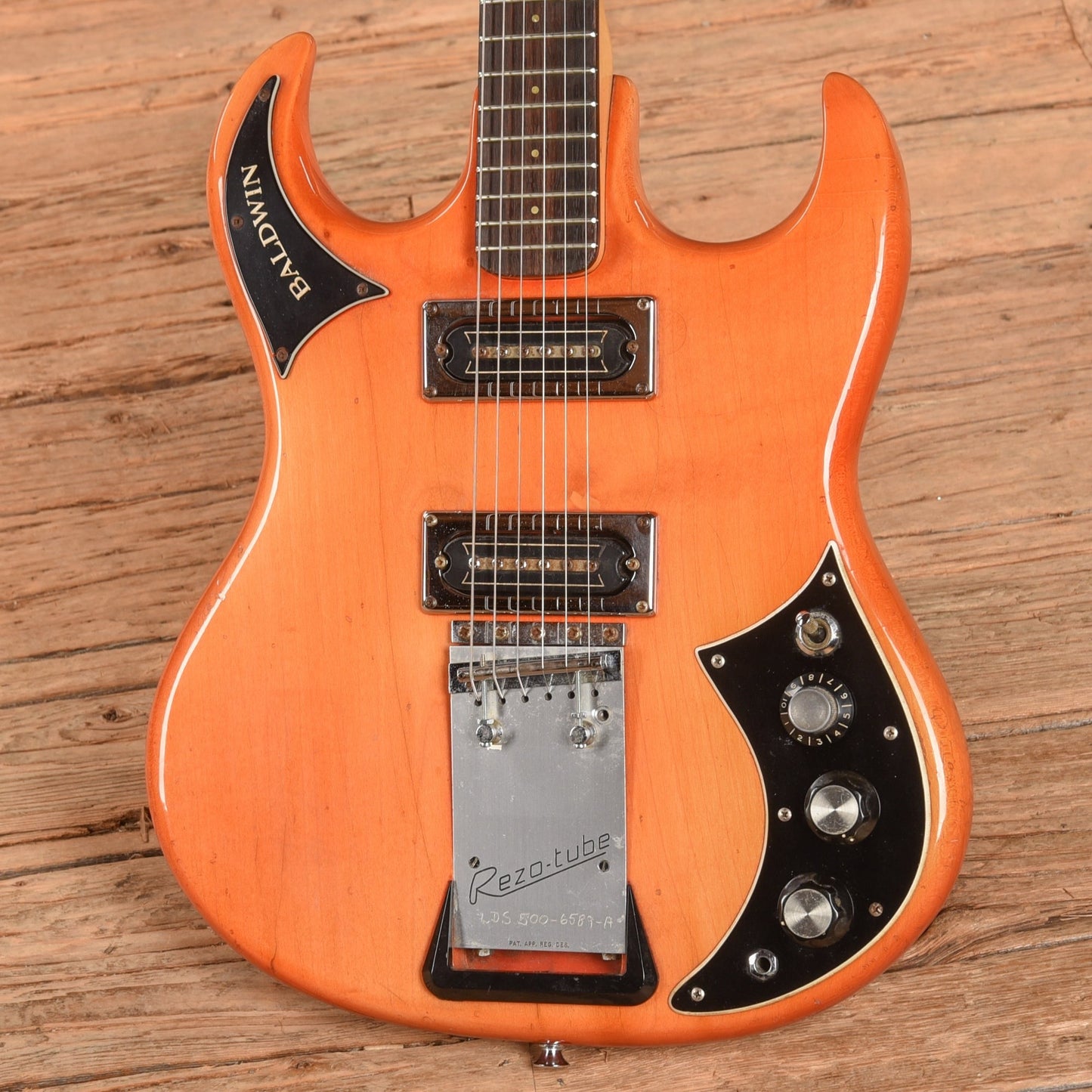 Burns Baby Bison Transparent Red 1960s