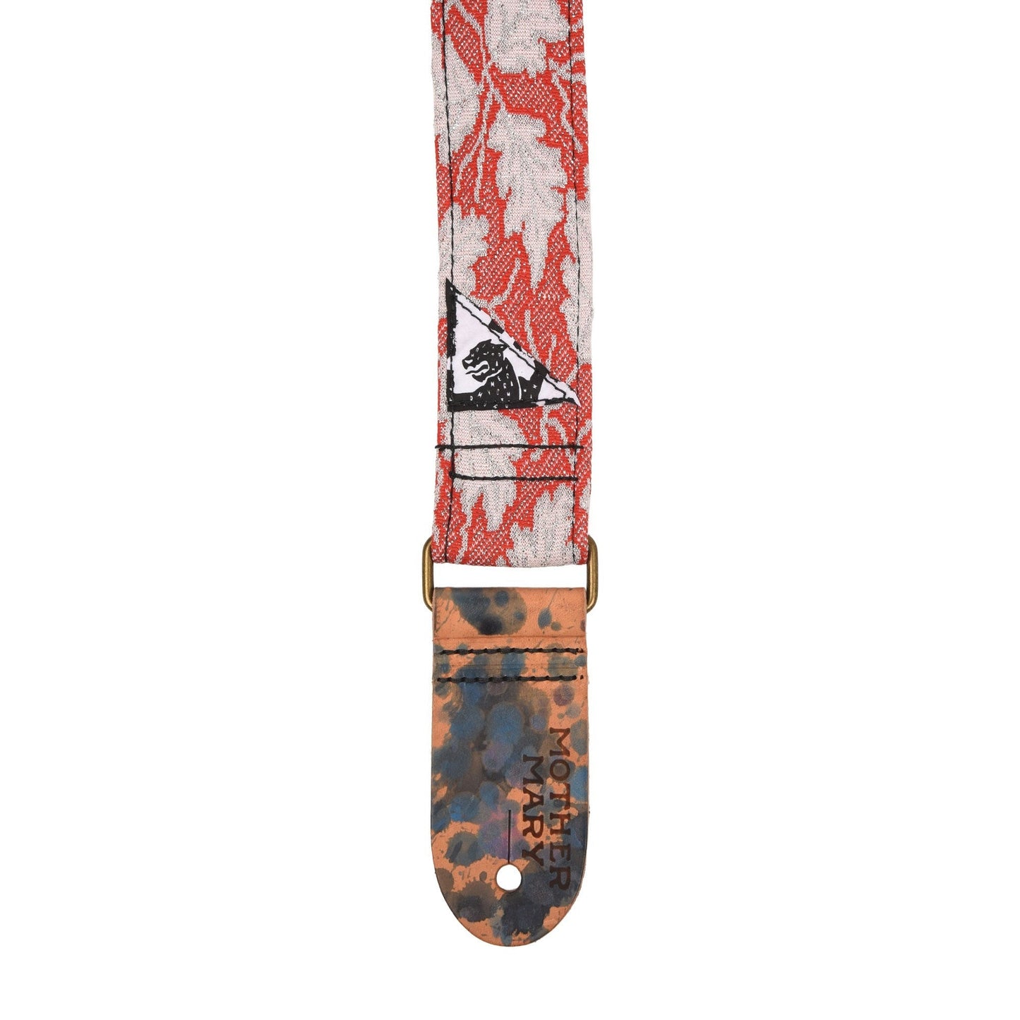 Mother Mary "Red Leaf" Guitar Strap