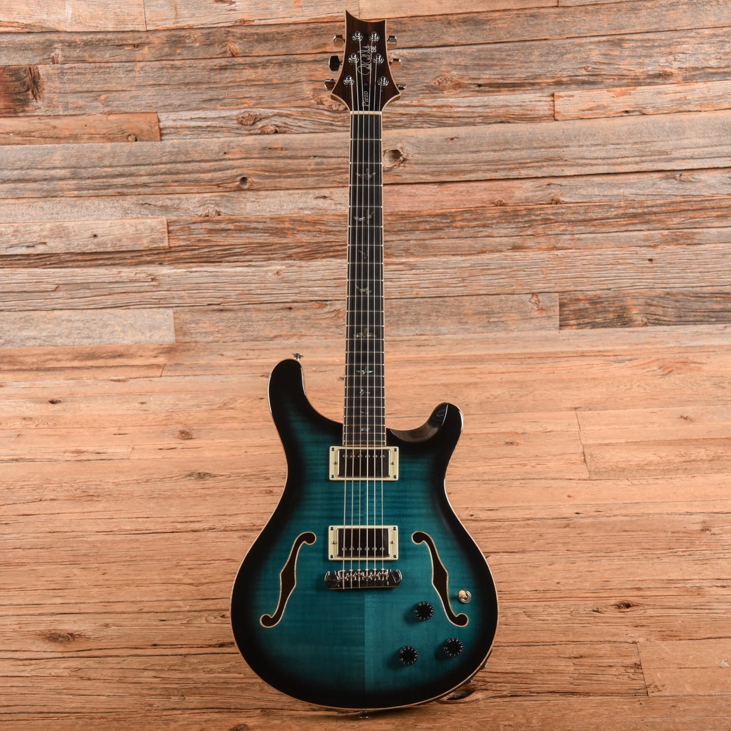 PRS SE Hollowbody II Piezo Peacock Blue 2020