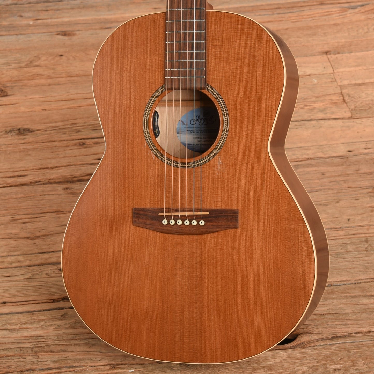 Seagull Coastline S6 Folk Cedar Natural