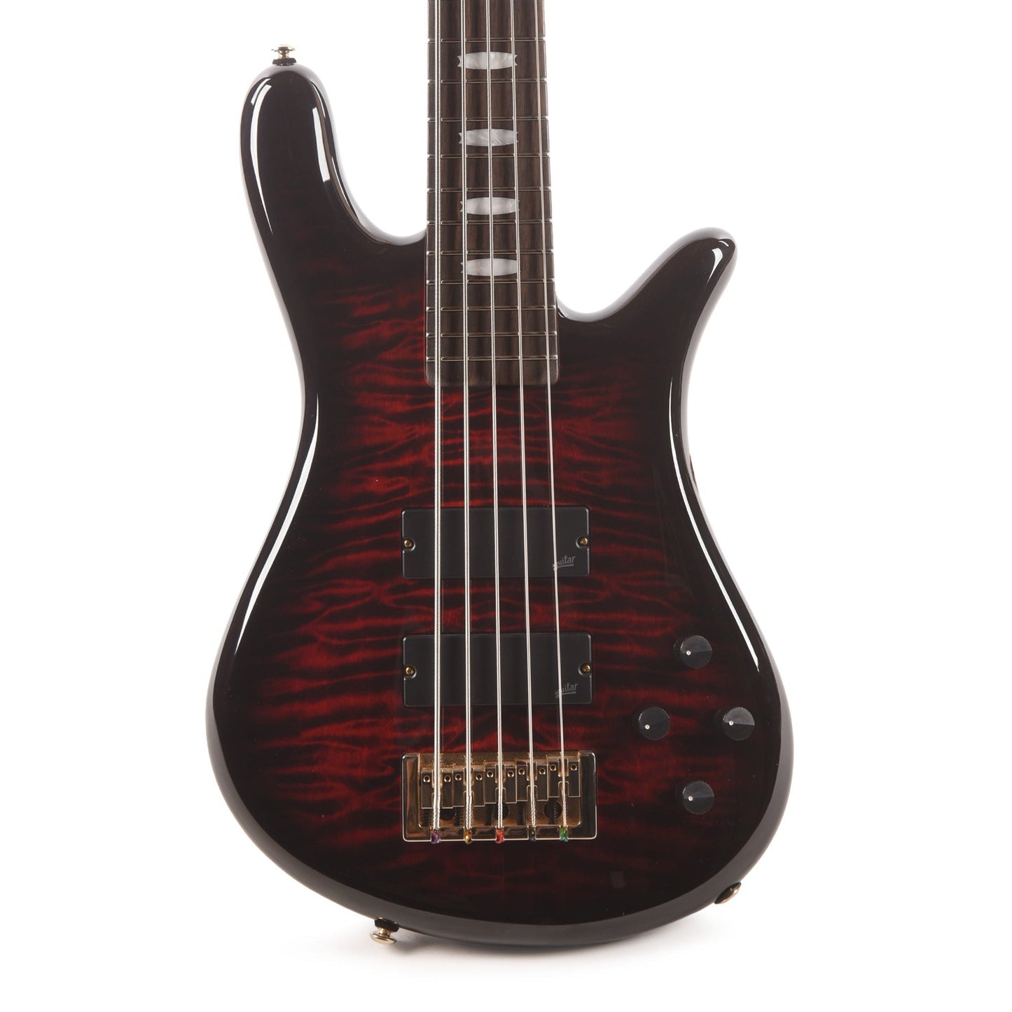 Spector Icon NS-5 Bolt-On 5-String Bass Black Cherry Gloss