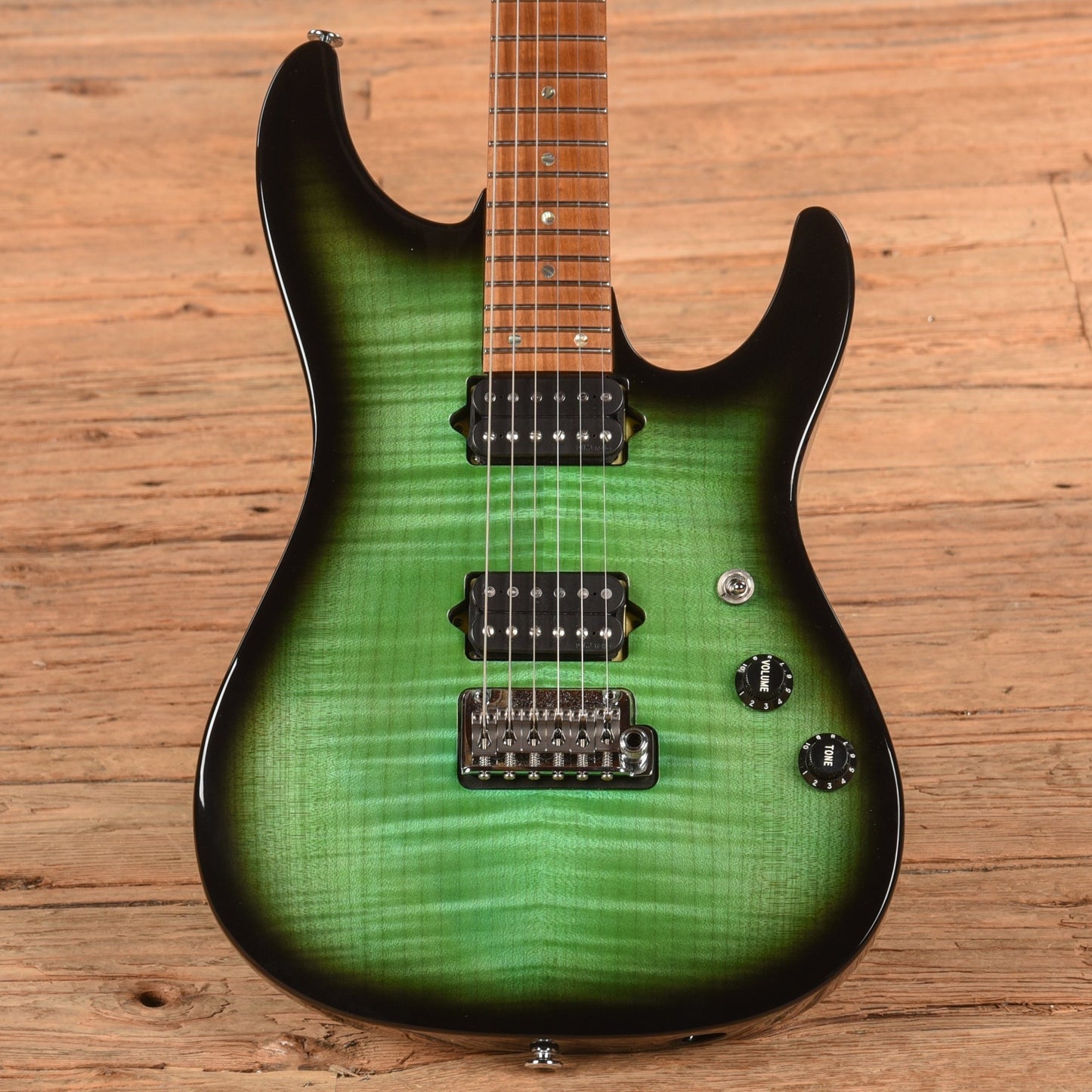 Ibanez MSM100 Marco Sfogli Signature Green Burst 2019