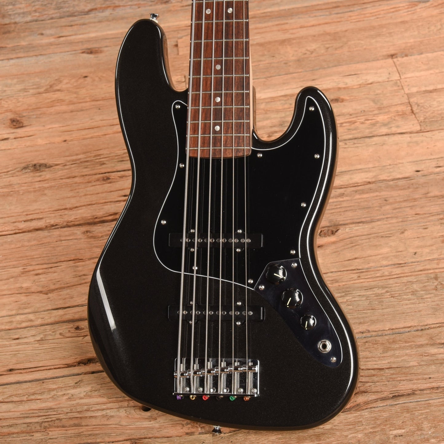 Squier Affinity Jazz Bass VI Black 2024