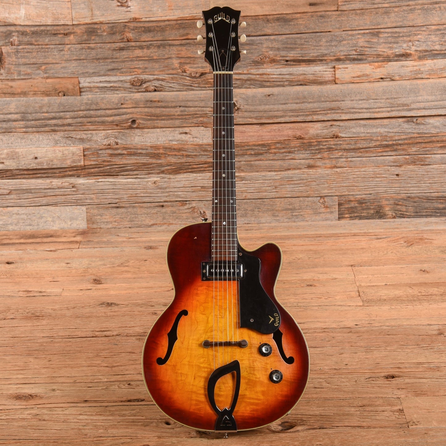 Guild M-65 3/4 Sunburst 1965