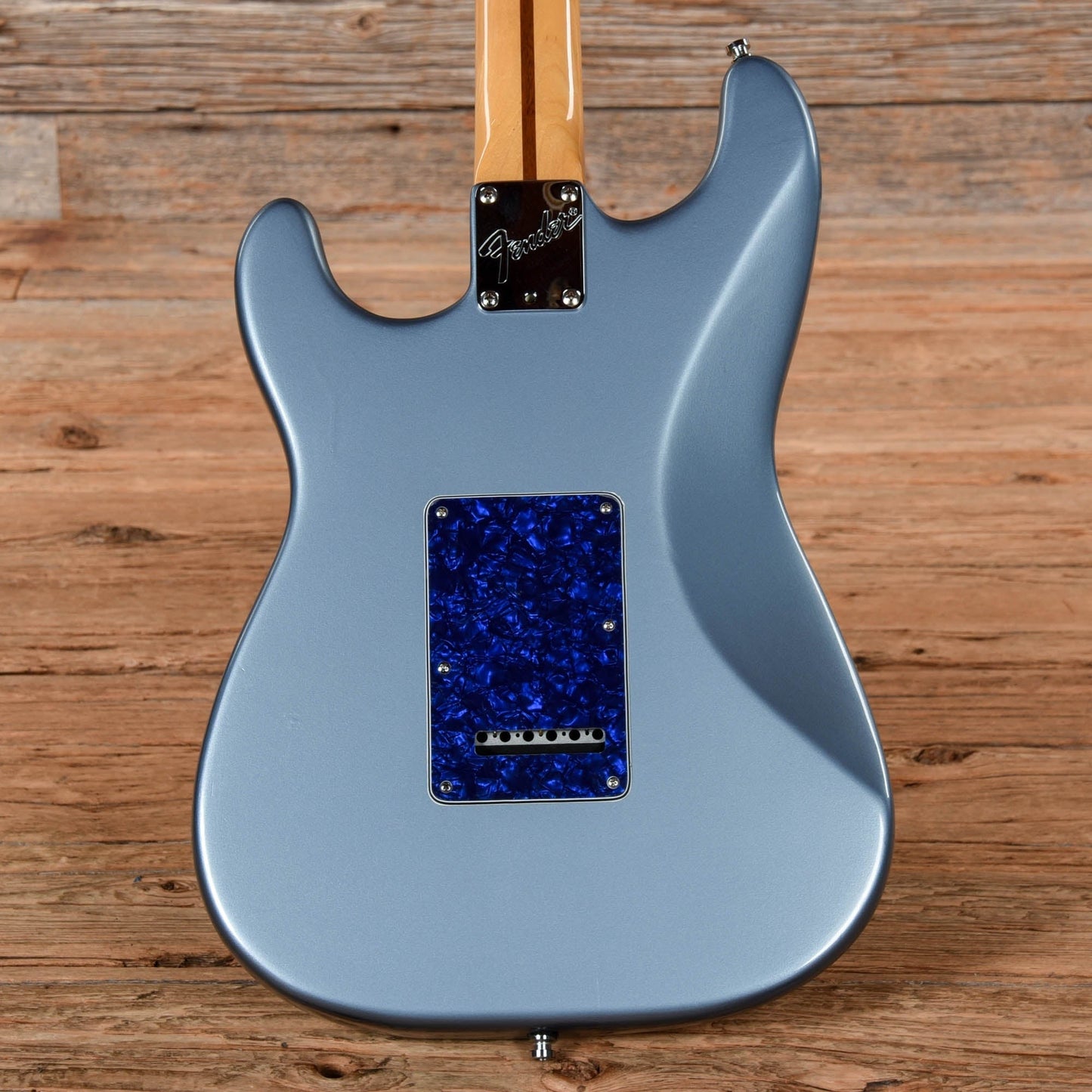 Fender Stratocaster Plus Neck with Unknown Fender Body Gun Metal Blue