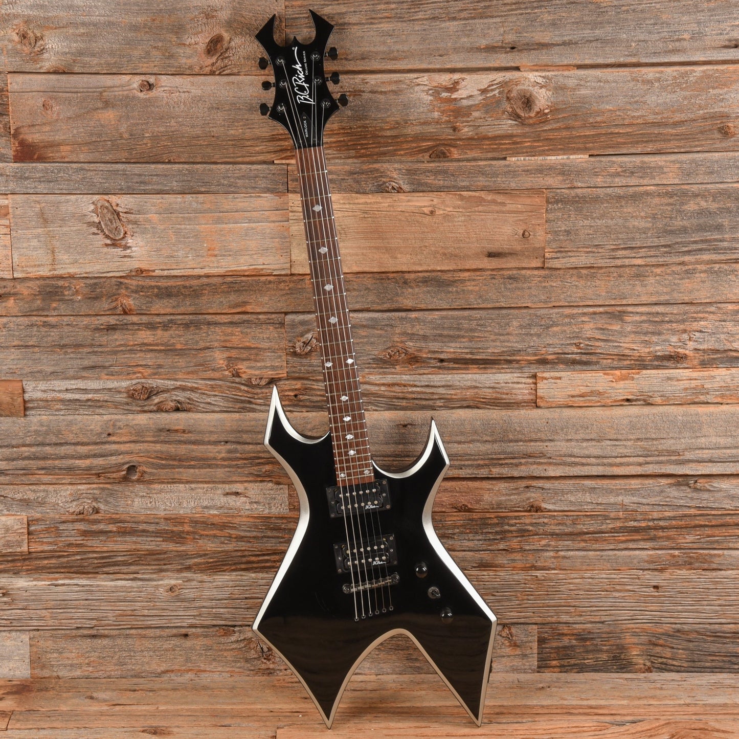 B.C. Rich Deluxe Series Warlock Black