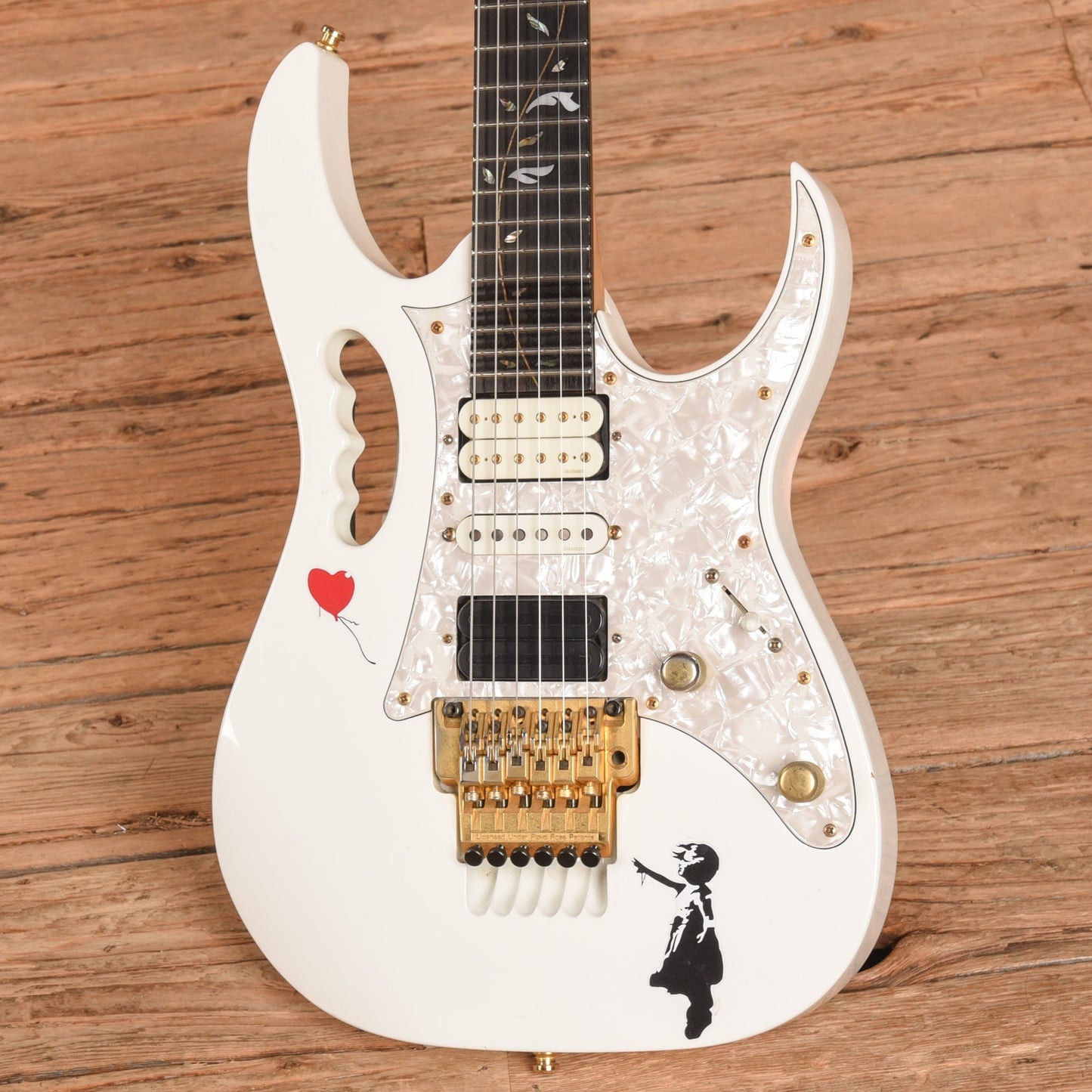 Ibanez JEM7V Steve Vai Signature White 1993