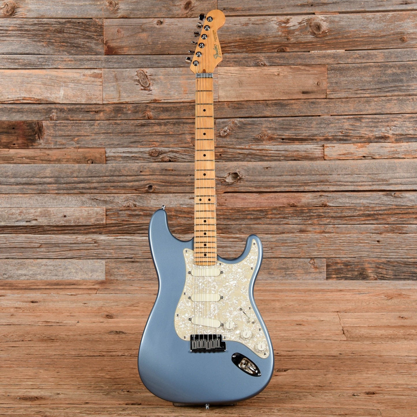 Fender Stratocaster Plus Neck with Unknown Fender Body Gun Metal Blue