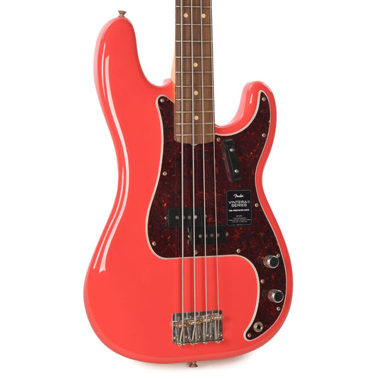 Fender Limited Edition Vintera II Road Worn '60s Precision Bass Fiesta Red