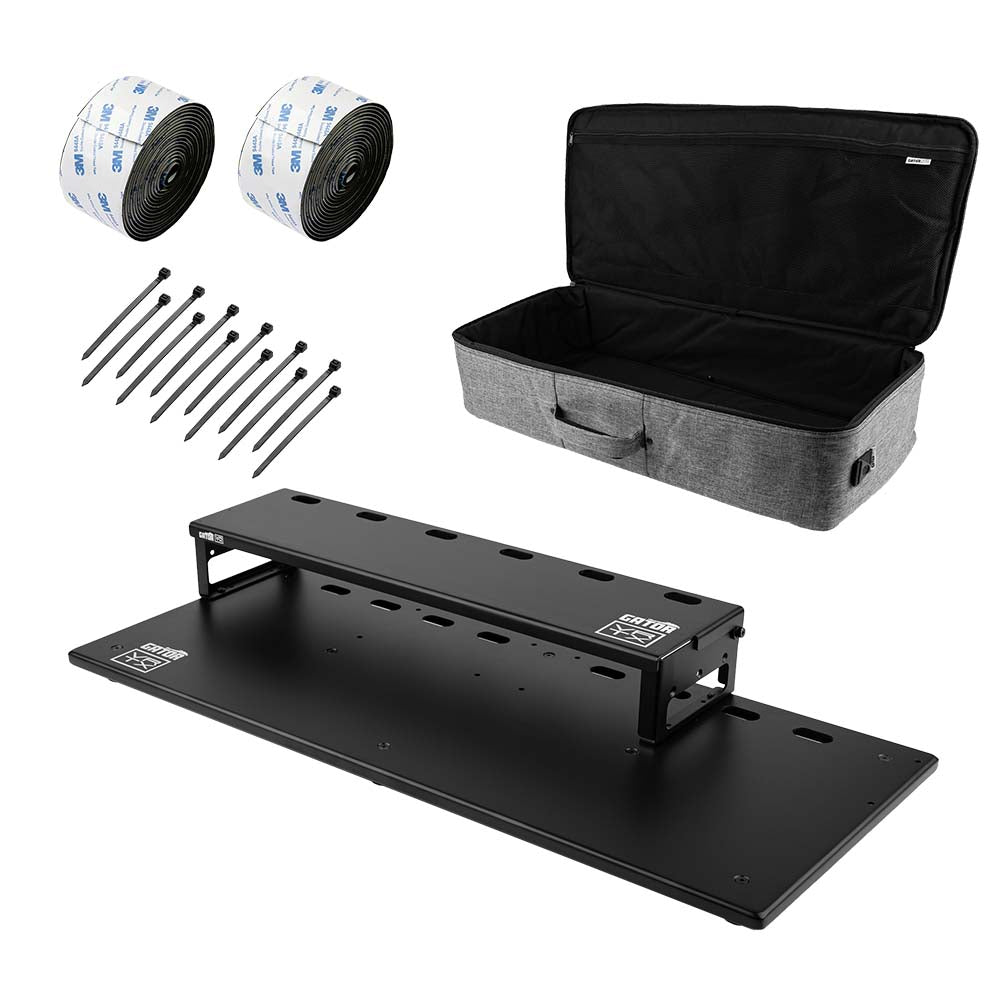 Gator Vertex GV-TE3113R2-GB Tour Elite 31" x 13" Pedalboard & Riser w/ Padded Gig Bag