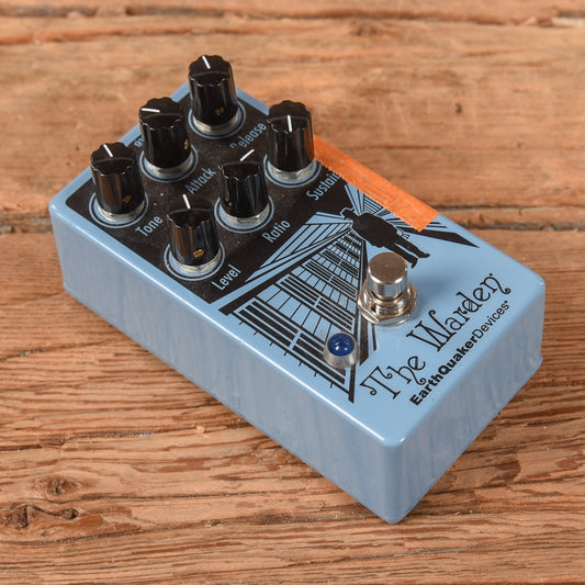 Earthquaker Devices The Warden V2 Compressor Blue