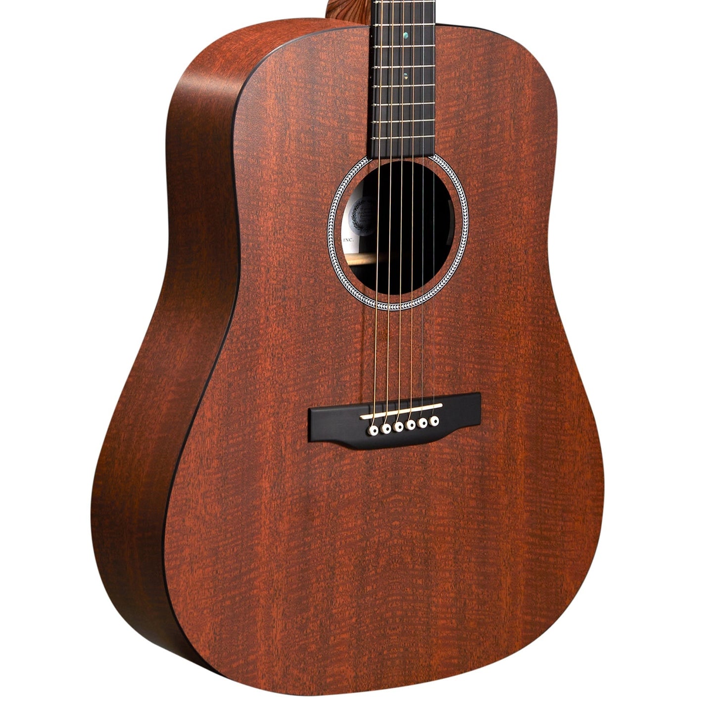 Martin D-X1E Figured Mahogany Pattern HPL Natural