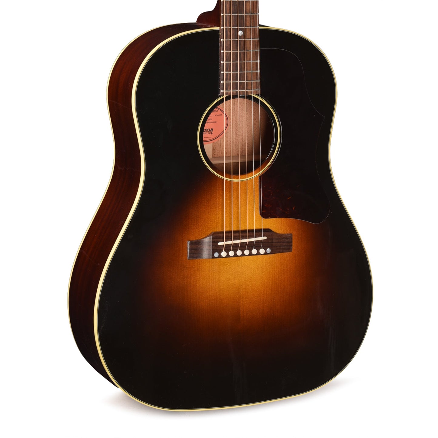Gibson Original 50's J-45 Original Vintage Sunburst Tight Burst Adirondack Spruce VOS