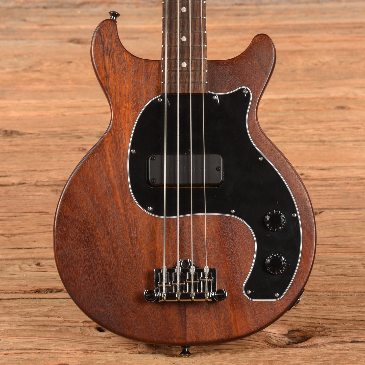 Gibson Les Paul Junior Tribute DC Bass Worn Brown 2022
