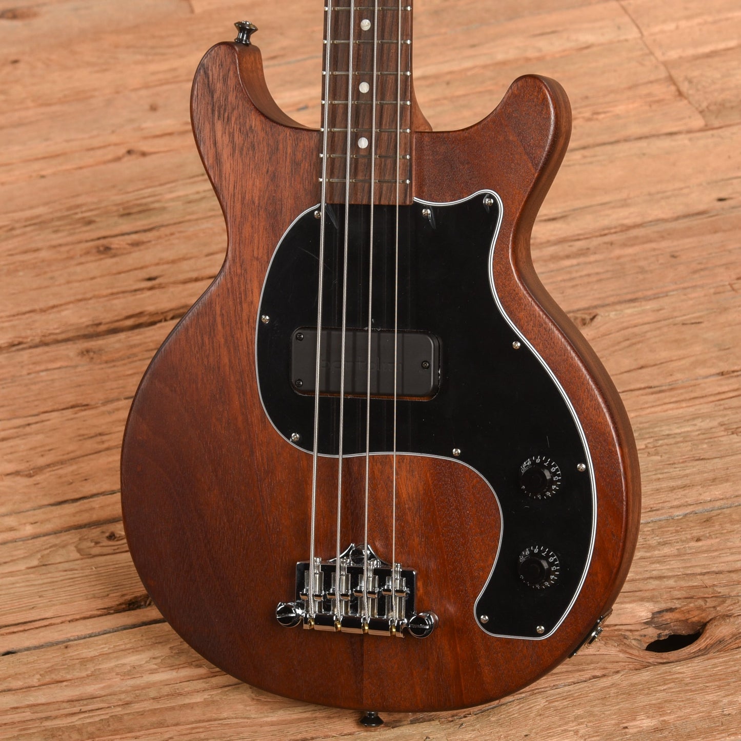 Gibson Les Paul Junior Tribute DC Bass Worn Brown 2022