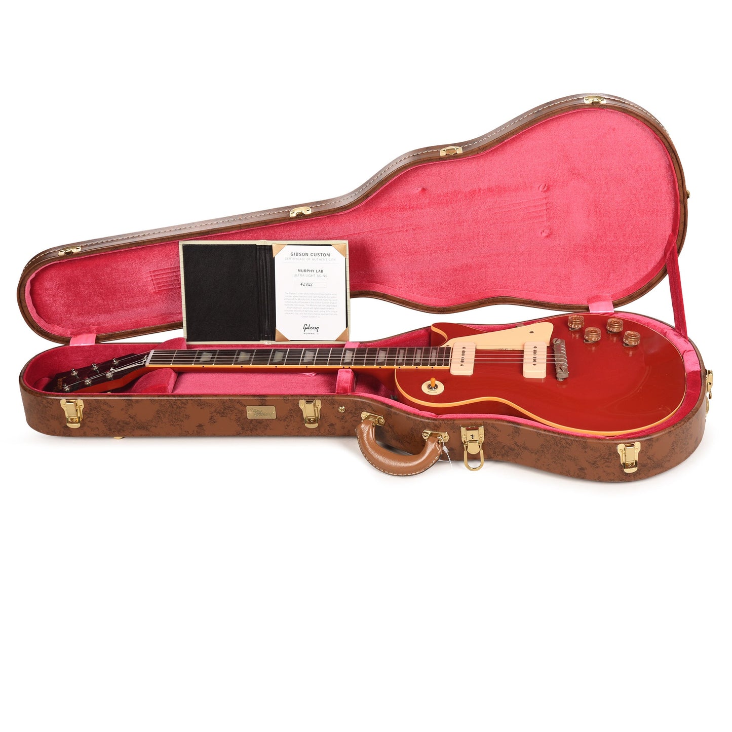 Gibson Custom Shop 1954 Les Paul Antique Cardinal Red Murphy Lab Ultra Light Aged
