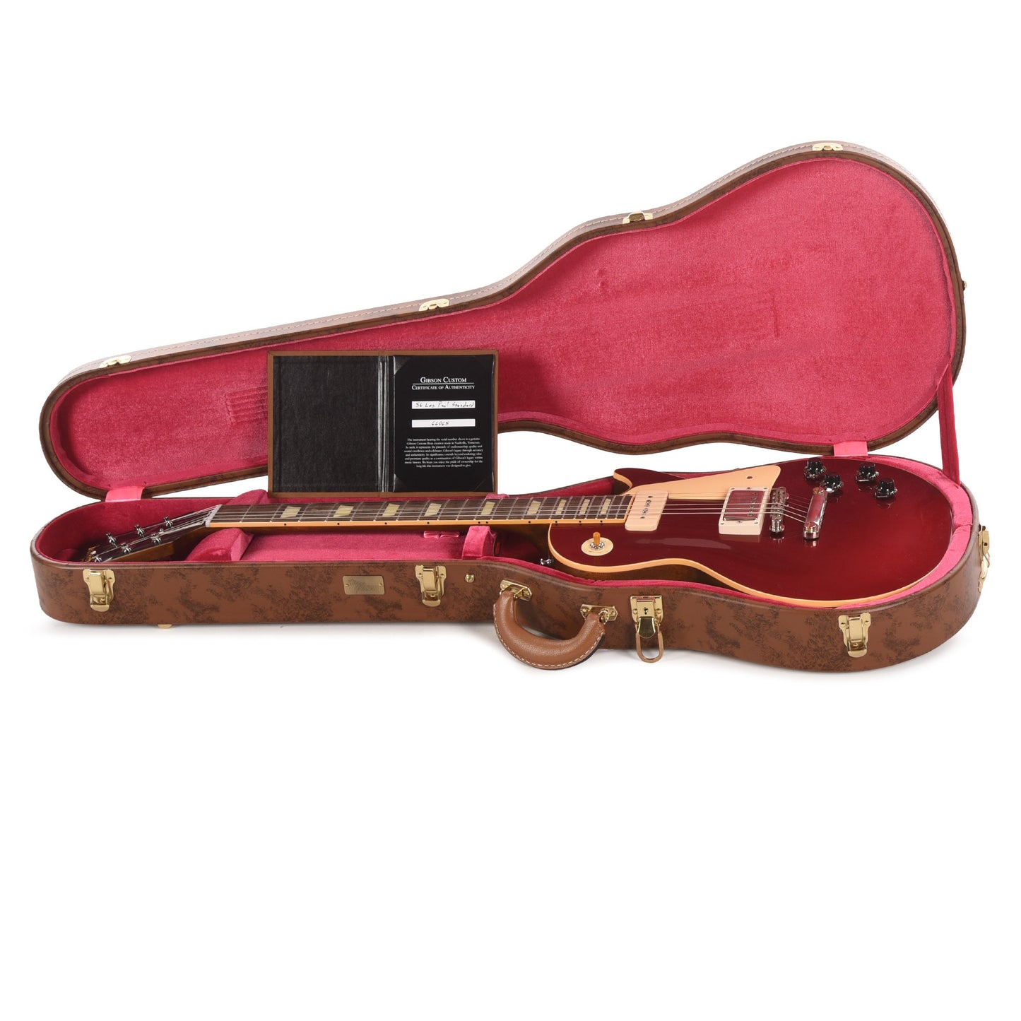 Gibson Custom Shop 1956 Les Paul Standard "CME Spec" Antique Candy Apple Red VOS w/P90 Neck & Custom "S" Bucker Bridge
