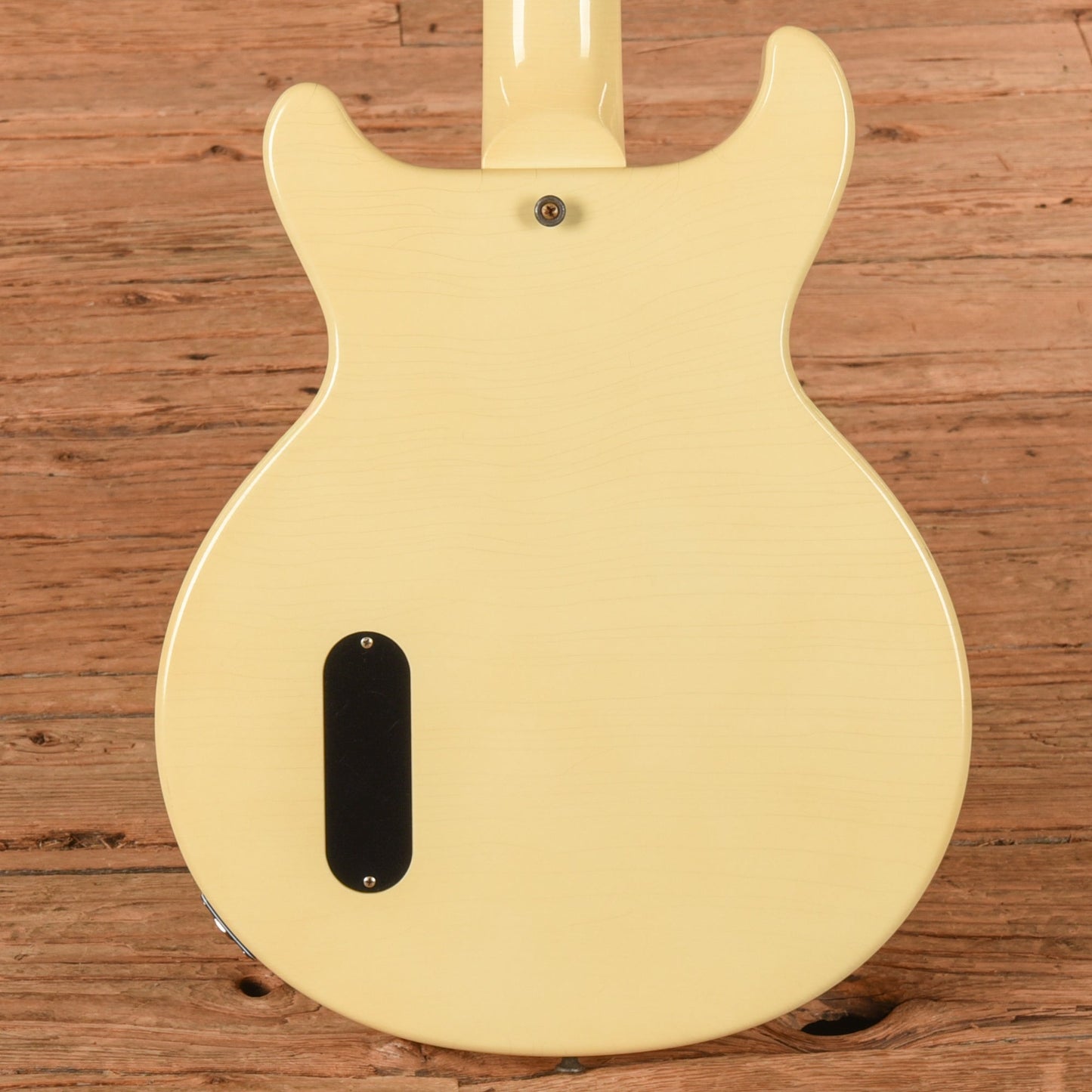 Gibson Custom Shop 1958 Les Paul Junior Double Cut Antique Antique White Murphy Lab Ultra Light Aged