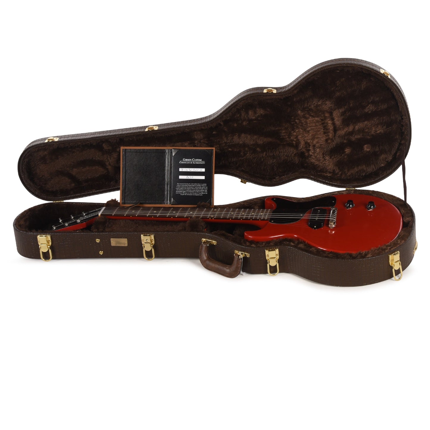 Gibson Custom Shop 1958 Les Paul Junior Double Cut Antique Cardinal Red VOS