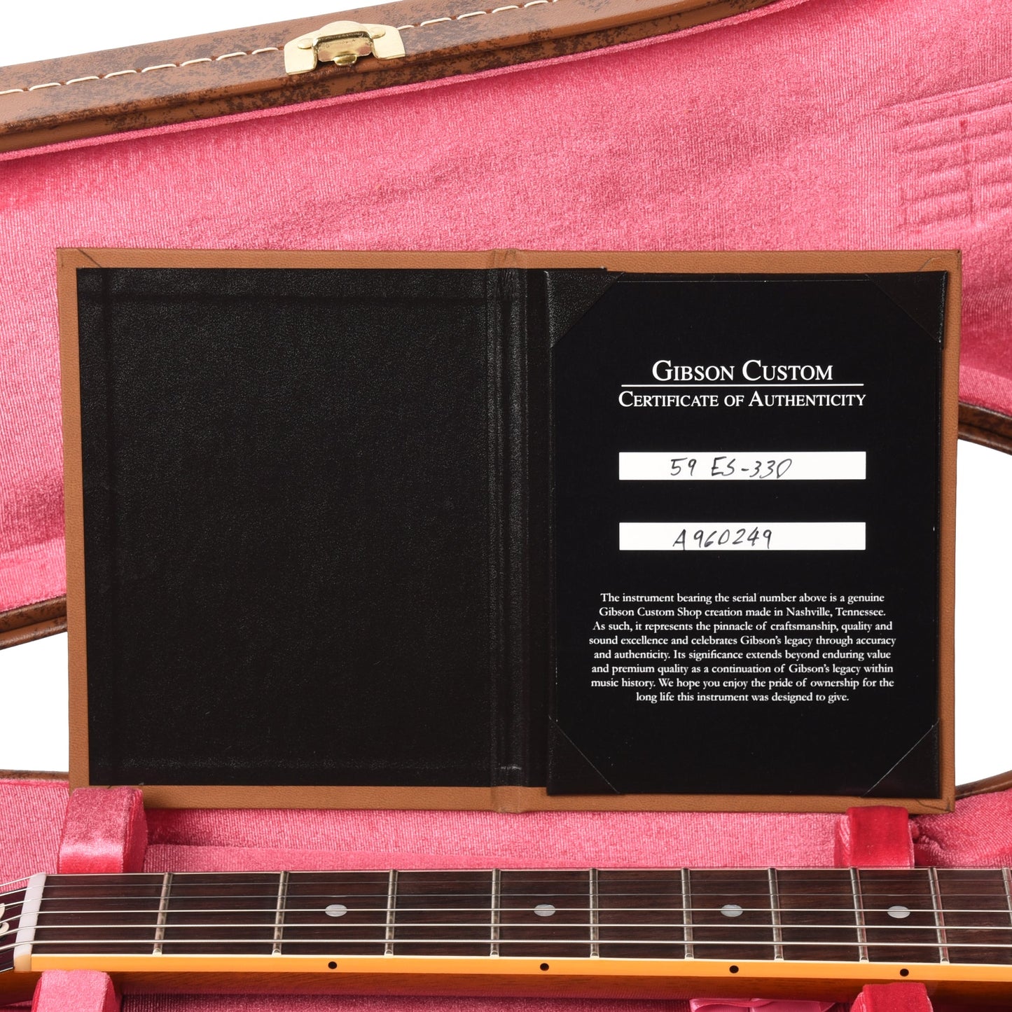 Gibson Custom Shop 1959 ES-330 Reissue Vintage Natural