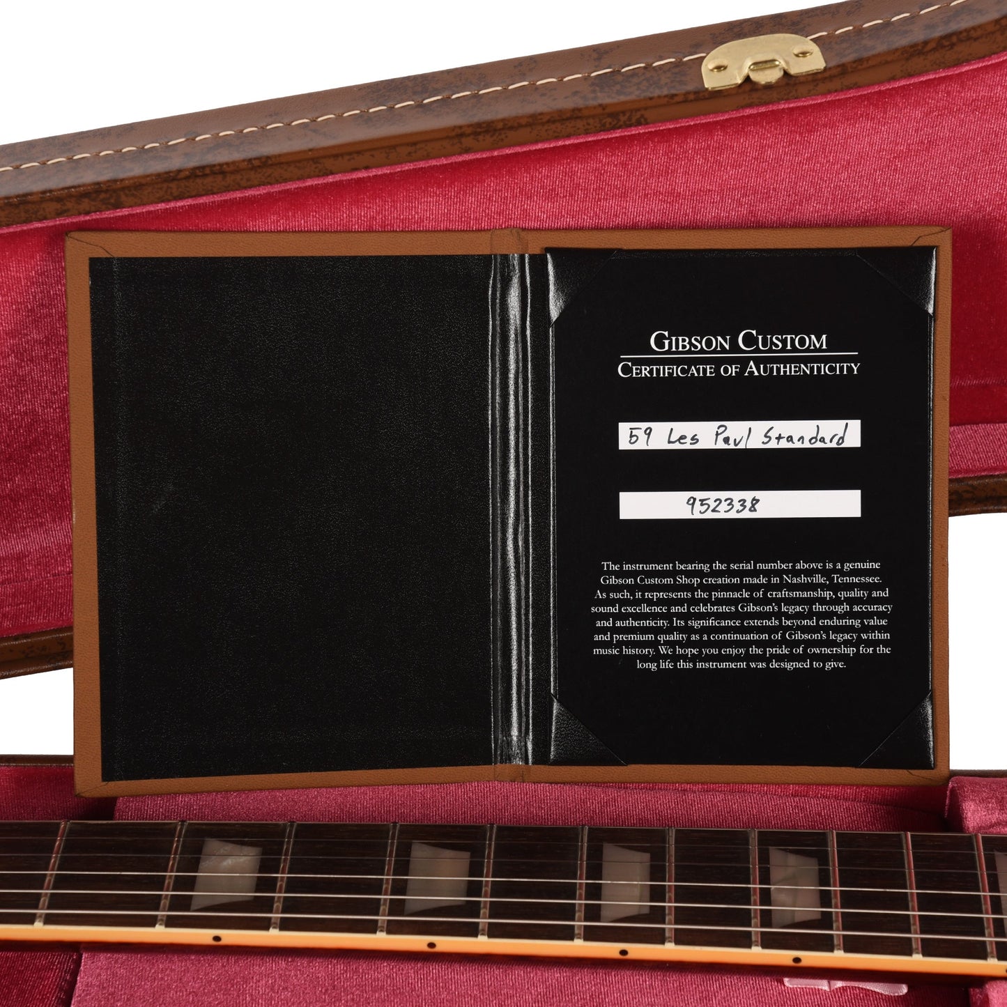 Gibson Custom Shop 1959 Les Paul Standard "CME Spec" Factory Burst VOS w/60 V2 Neck