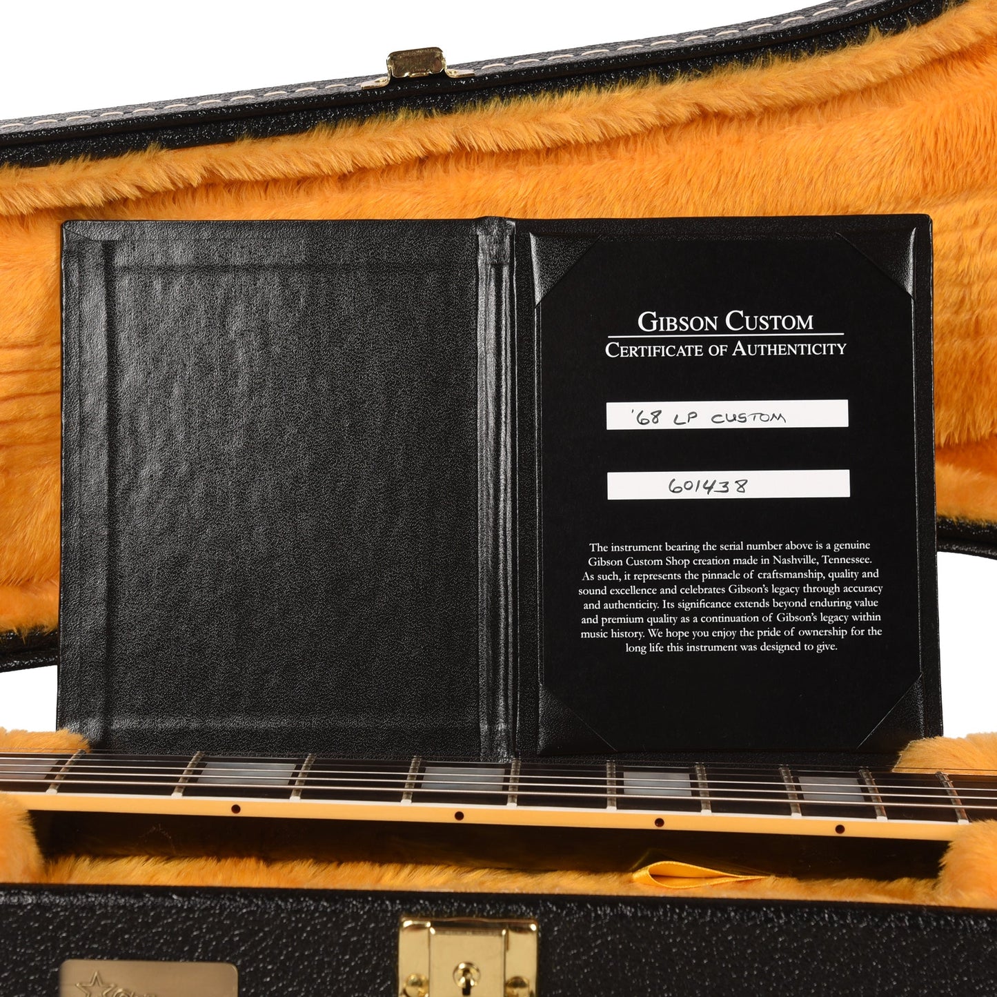 Gibson Custom Shop 1968 Les Paul Custom "CME Spec" Ebony VOS w/Chambered Body & Custom "S" Buckers