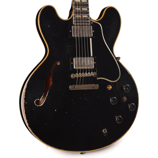 Gibson Custom Shop Limited Run 1959 ES-345 Antique Ebony Murphy Lab Heavy Aged