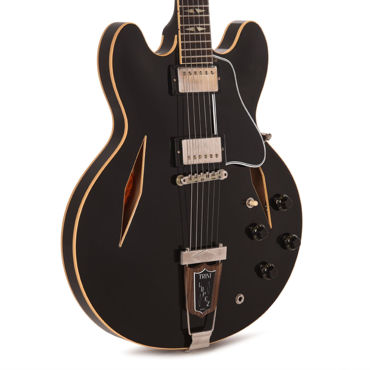 Gibson Custom Shop Murphy Lab 1964 Trini Lopez Standard Reissue Ebony Ultra Light Aged