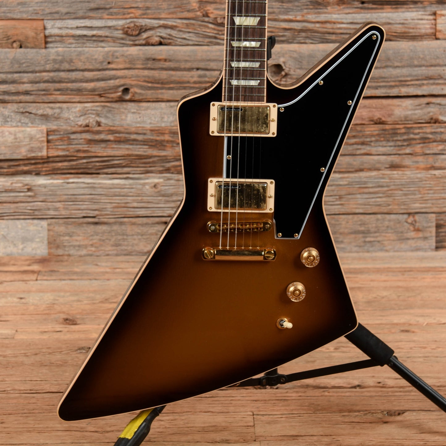 Gibson Bill Kelliher "Golden Axe" Explorer Gold Burst 2013