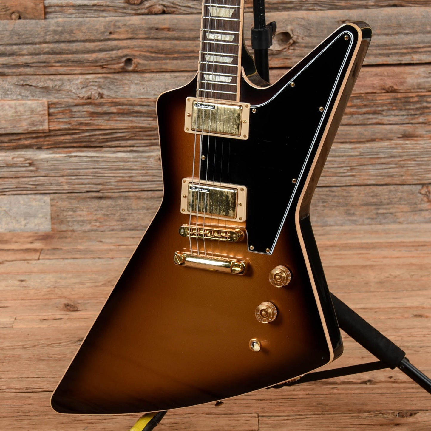 Gibson Bill Kelliher "Golden Axe" Explorer Gold Burst 2013