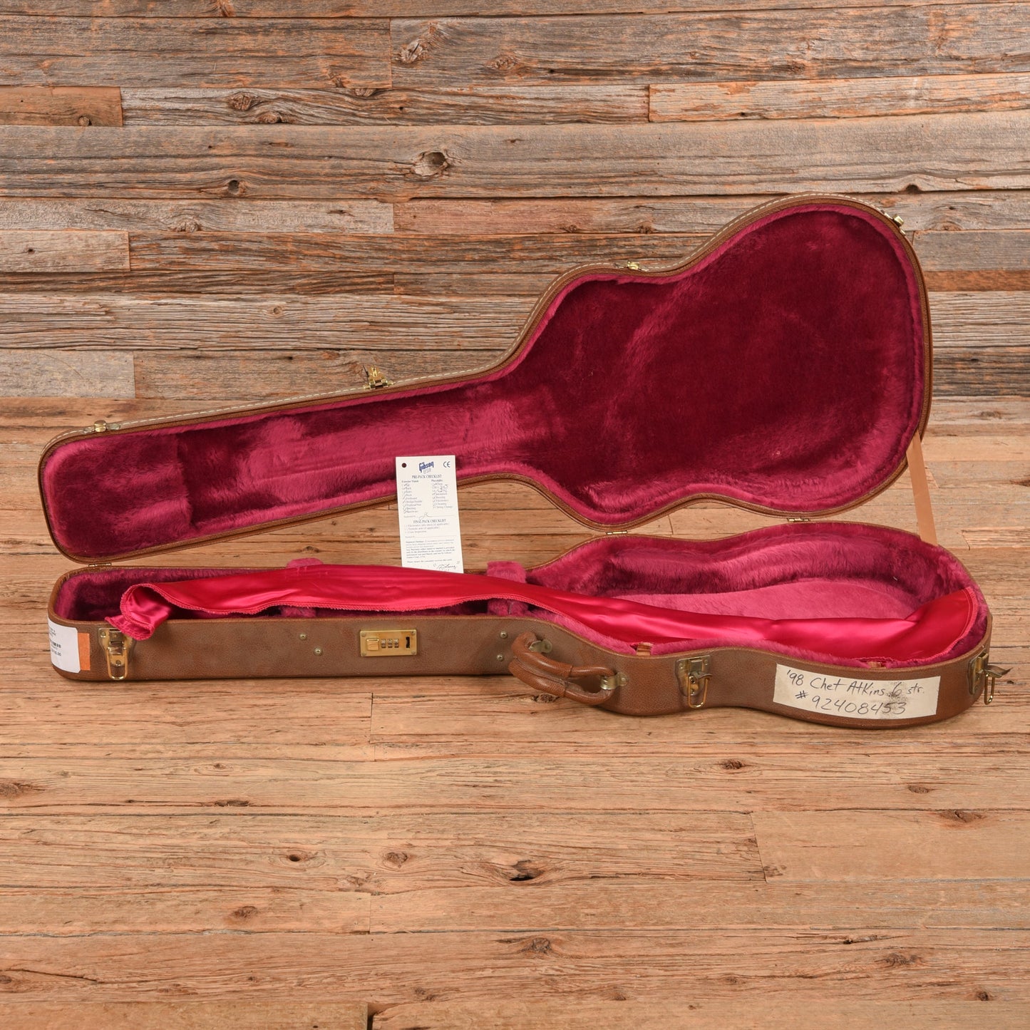 Gibson Chet Atkins SST 6 String Black 1998 - Dave Amato of REO Speedwagon